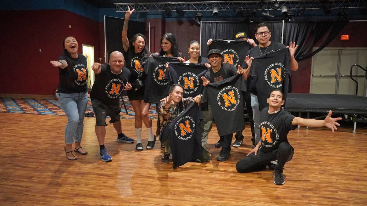 Bear Grease Cast & Crew Wearing NNMC Tshirts